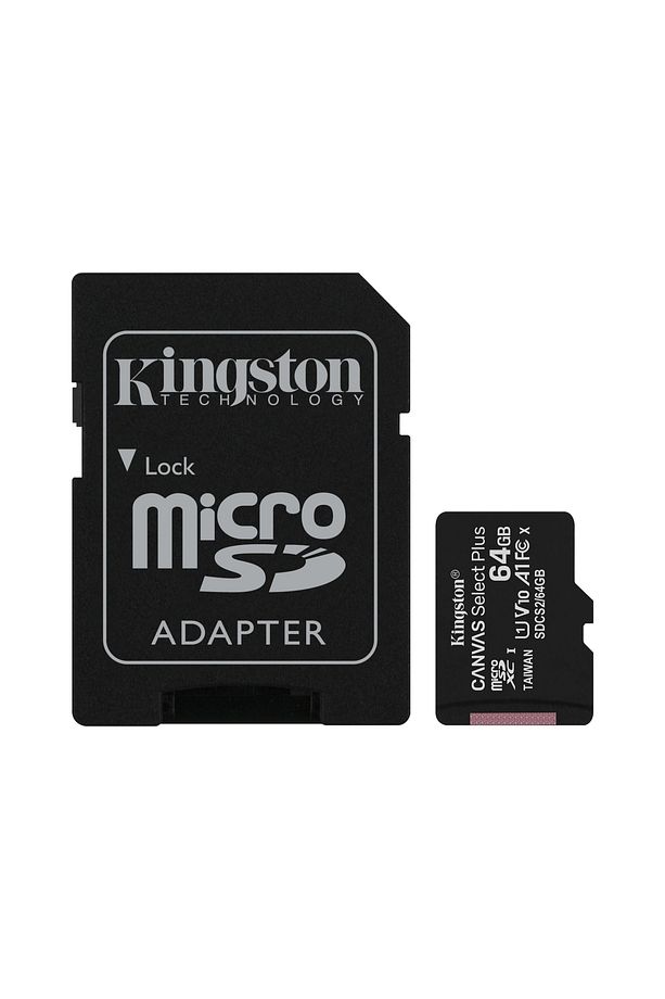 Canvas Plus 64GB SDCS2/64GB Class 10 100MB/s Okuma Hızlı MicroSD Hafıza Kartı - 1