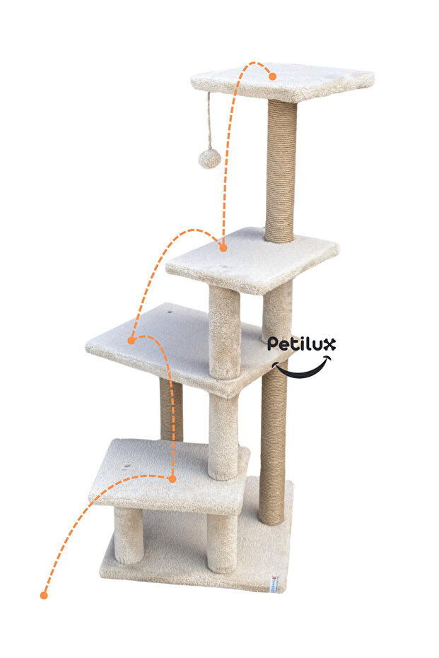 أداة خدش القطط متعددة الطبقات كبيرة الحجم - 5