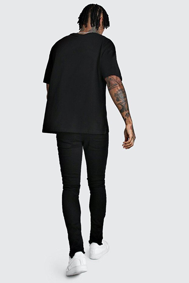 Crash Man African Erkek Oversize Tshirt - 3