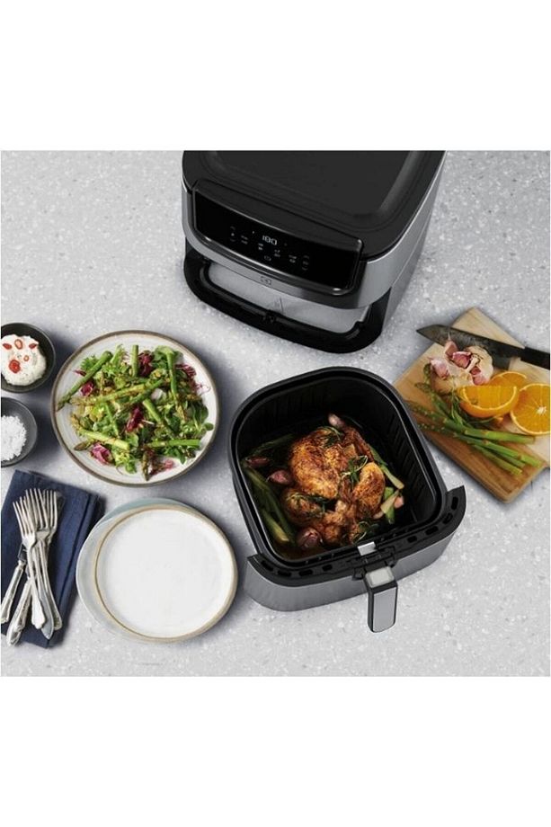 Airfryer 8 Programlı 4.5 L Sepet Kapasiteli, 3.5 L Kızartma Kapasiteli Sıcak Hava Fritözü - 3