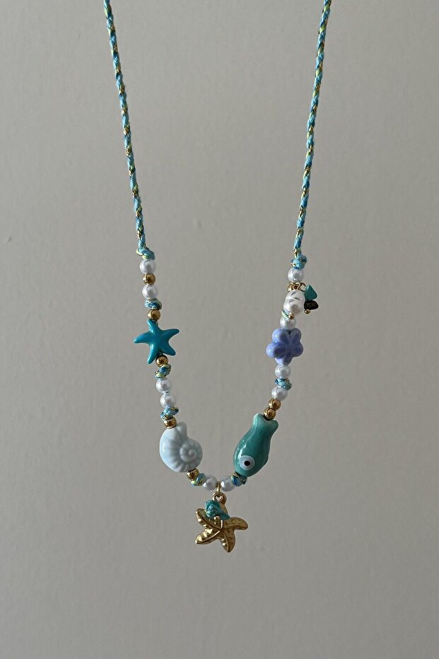 Ocean Treasures Çelik Kolye - 1