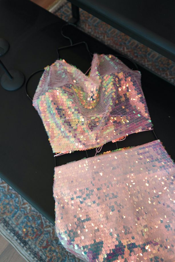 Pullu Pembe Bluz - 5