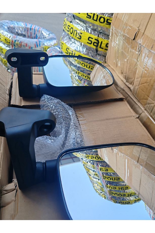 3 teker kasalı kabinli için Ayna seti sag sol 2 adet - 8
