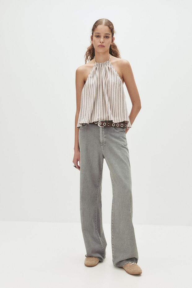 Çizgili halter top - 3