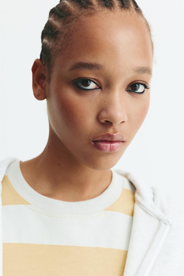 Fermuarlı kapüşonlu sweatshirt - 6