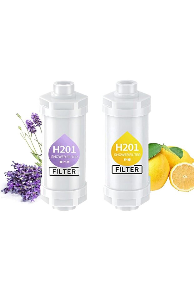 2-Pack Vitamin C Shower Filter (Lavender + Lemon)