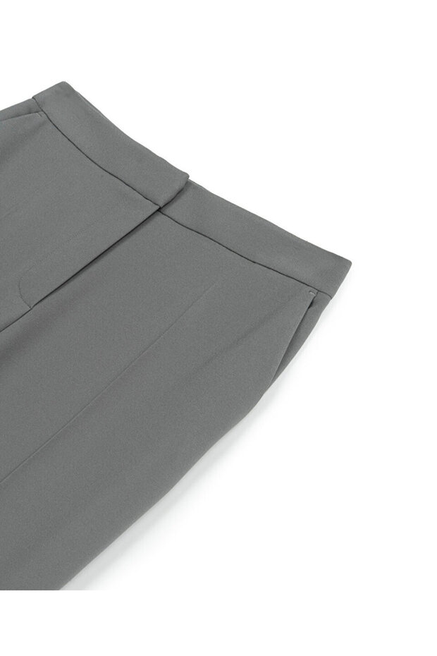 KONTRAST ELASTİK BEL PANTOLON - 4