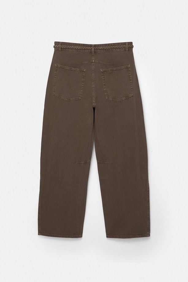 Bağcıklı baggy pantolon - 7