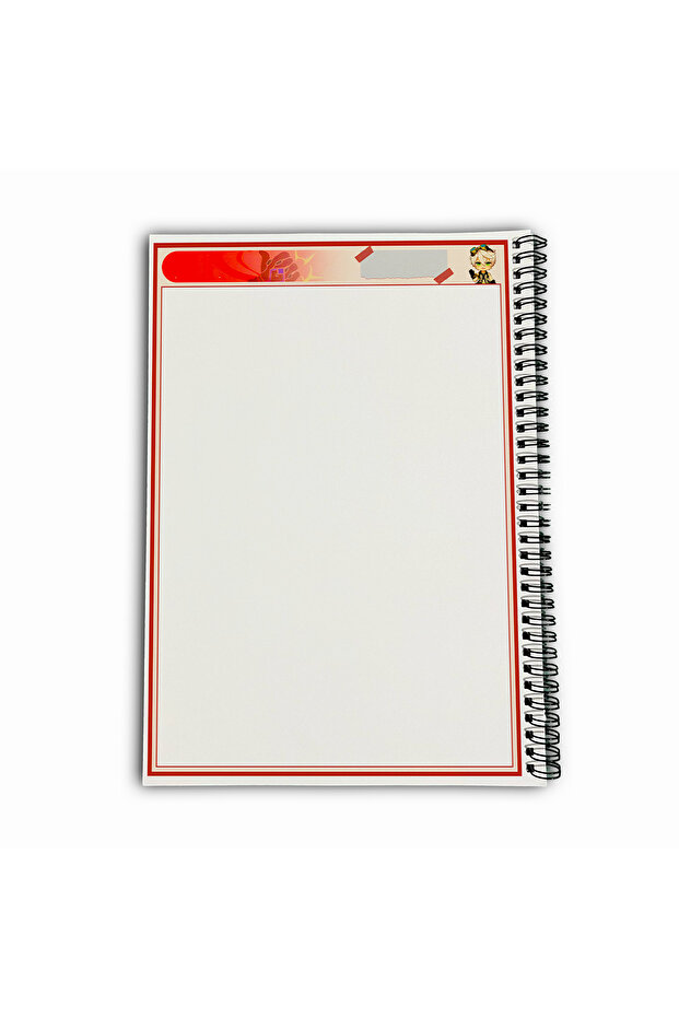 Genshin Impact Bennett Unlined A4 School Notebook 72 Sheets Model 1 - 6
