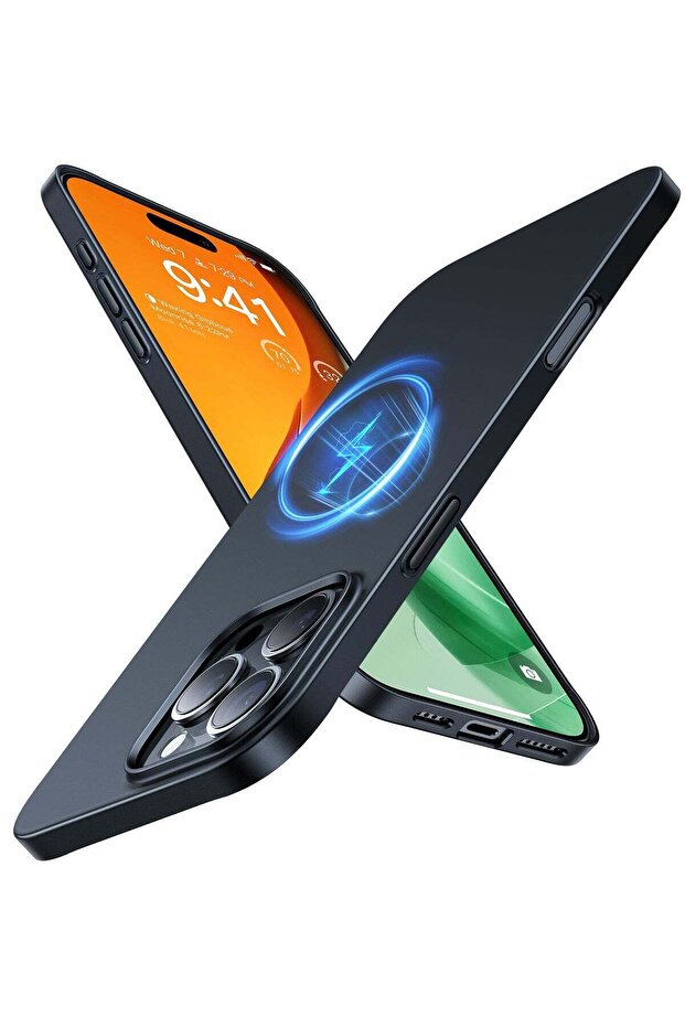 Magnetic Slim-Fit for iPhone 16 Pro Max Case, Ultra-Thin, Compatible with MagSafe