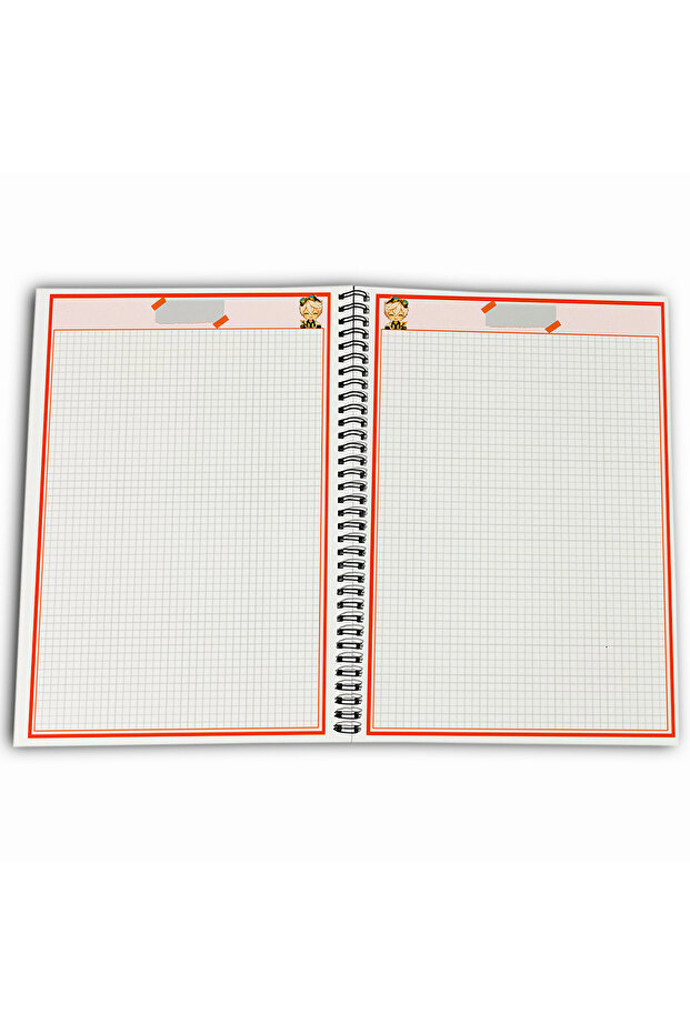 Genshin Impact Bennett Checkered A4 School Notebook 72 Sheets Model 2 - 4