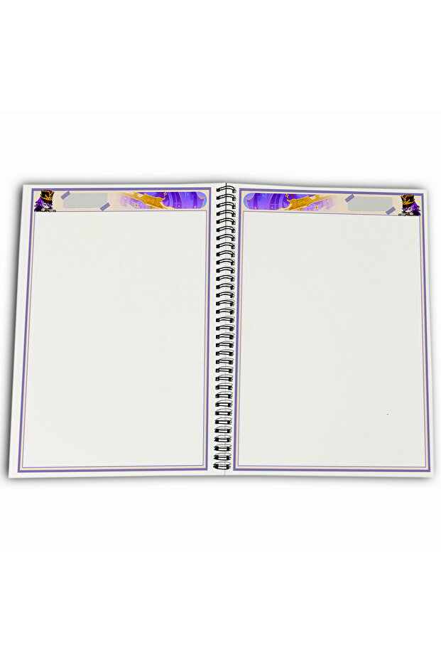 Genshin Impact Chevreuse Unlined A4 School Notebook 72 Sheets Model 3 - 4