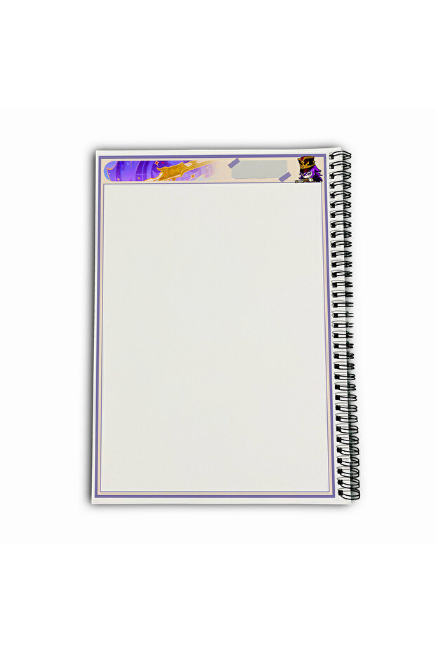 Genshin Impact Chevreuse Unlined A4 School Notebook 72 Sheets Model 3 - 6