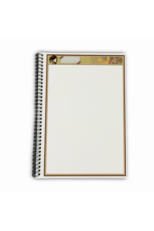 Genshin Impact Chiori Unlined A4 School Notebook 72 Sheets Model 3 - 5
