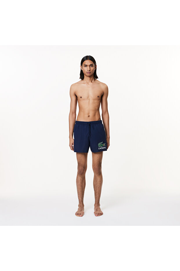 Croc Print Swim Trunks - MH6912-00-166