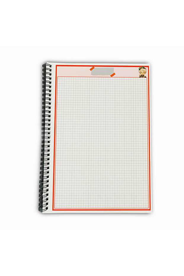 Genshin Impact Bennett Checkered A4 School Notebook 72 Sheets Model 2 - 5