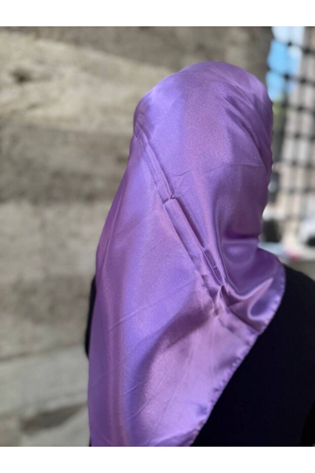 Eșarfă din satin simplu - 2