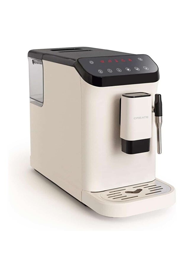 Automatic espresso machine with grinder, CREATE, Thera Matic Touch, cream - 9