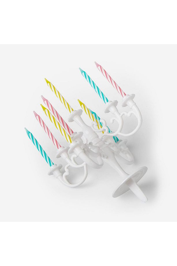 Mini Şamdan Şeklinde Pasta Süsü - 2