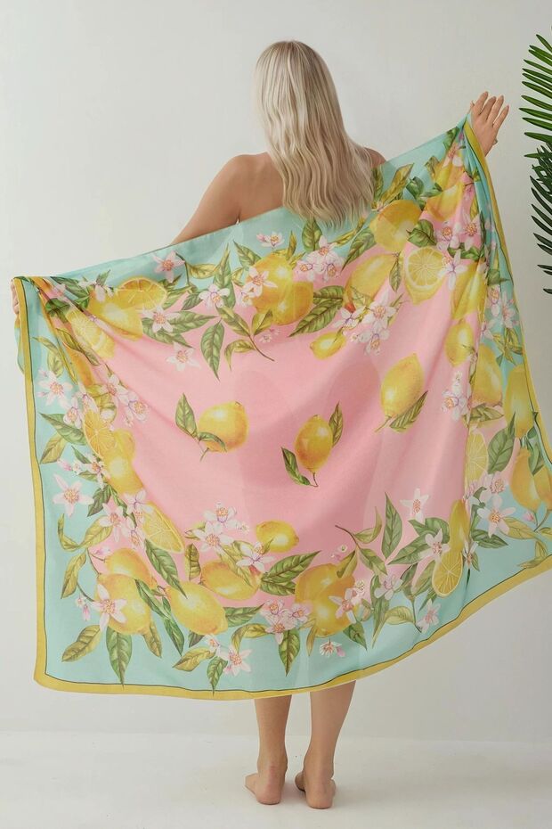 Desenli Maxi Pareo - 3