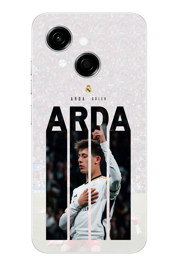 Tecno Spark Go 1 Compatible Arda Güler Sevinç Clear Silicone Case - 1