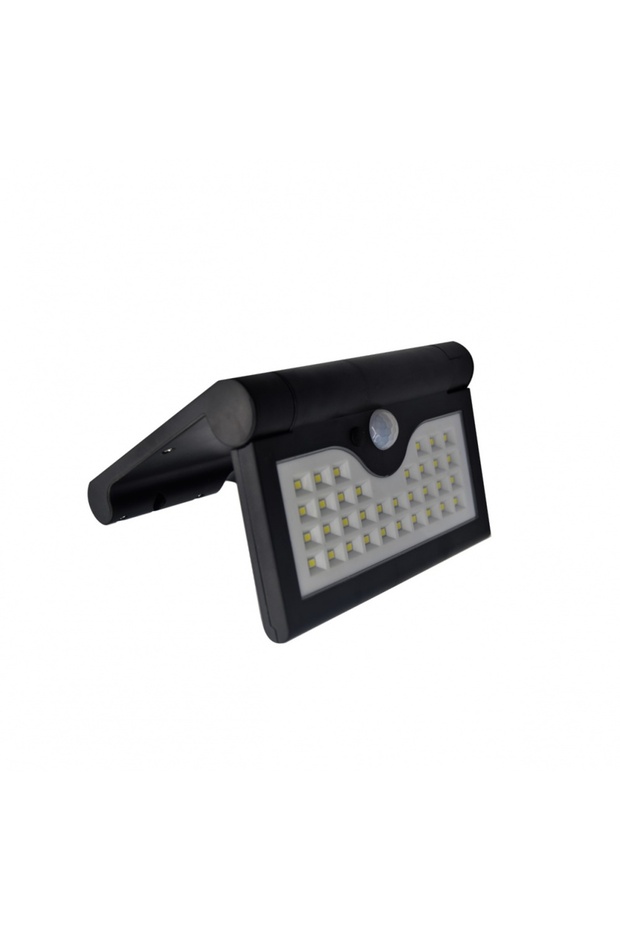 Foldable Solar Projector With Motion Sensor Technology, Black - 5