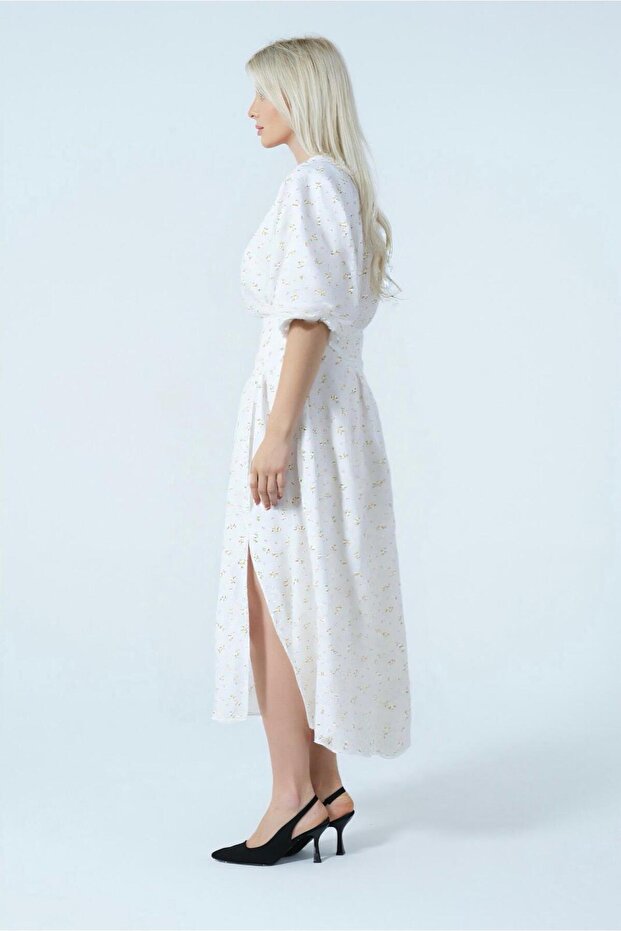 Amore Midi Elbise - 3