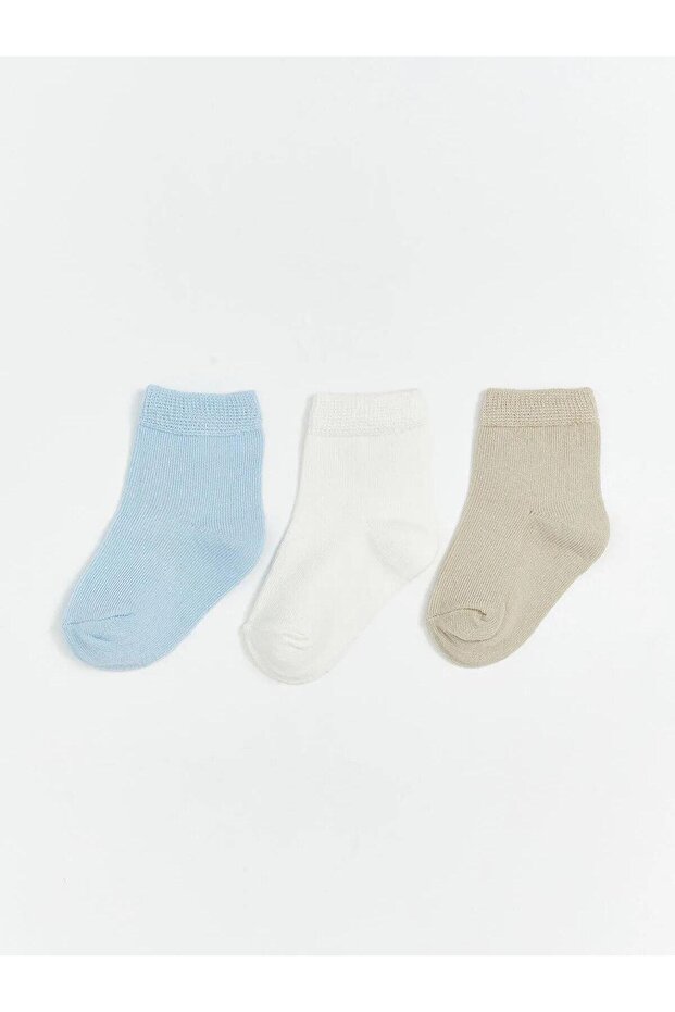 Lcw Eco Basic Boys' Socks 3-Pack (W5)