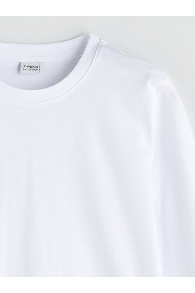 Chlapčenské tričko Crew Neck Basic (W5) - 6