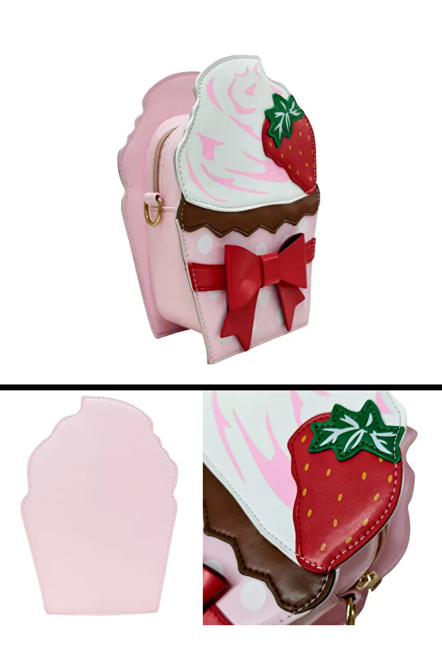 Strawberry Cupcake Bag - 7