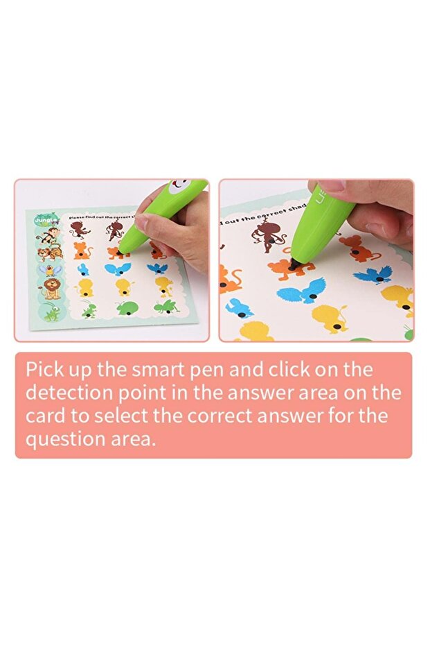 Smart Learning Pen English Voice Learn Card Kids Sound Learn Intelligent Logic Reading Pen - 7