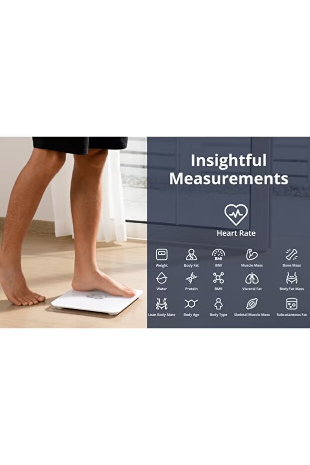 Smart Scale P2 Pro – ميزان تكوين الجسم بتقنية Wi-Fi - 6