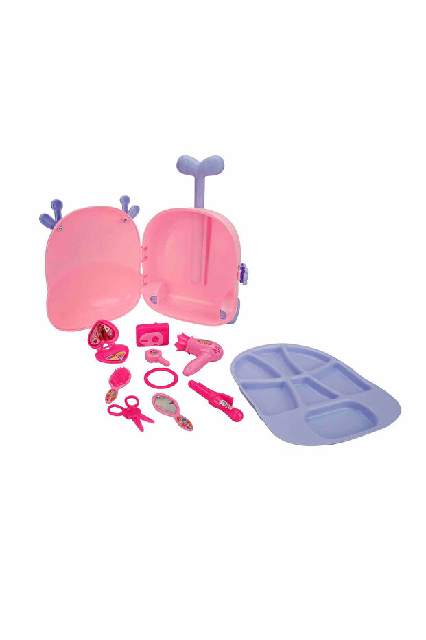 Valizli Makyaj Setim - Mor - 6