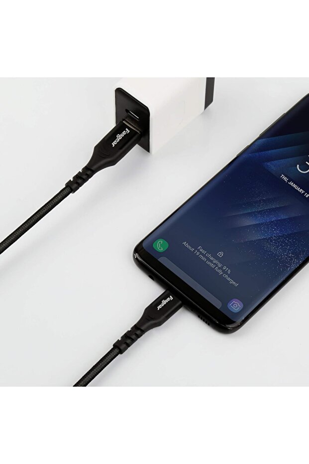 100W 6A USB/Type-C Fast Charging Data Cable for Samsung Huawei OPPO High-Speed Data Transfer - 4