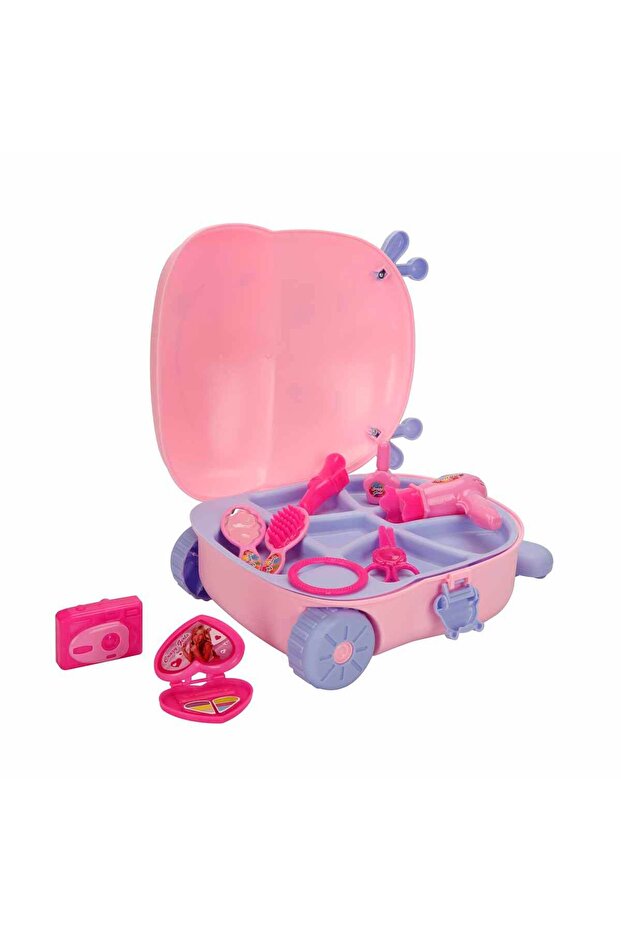 Valizli Makyaj Setim - Mor - 4