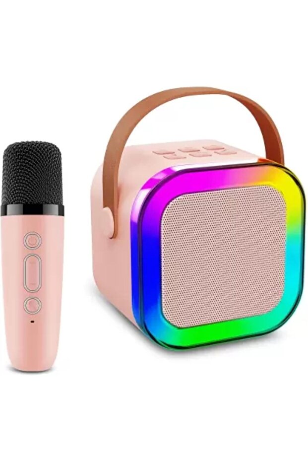 K12 Mini Toy Speaker for Kids with Wireless Microphone