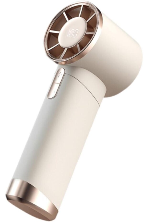 Portable Handheld Fan with 100 Adjustable Speeds, USB Type-C Rechargeable Mini Fan