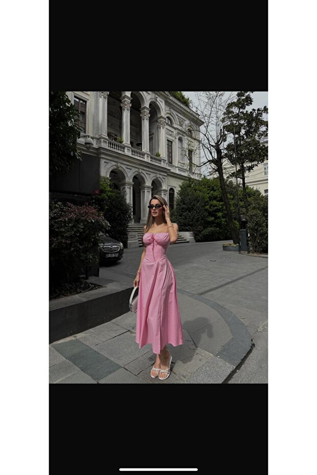 KORSELİ ELBİSE - 4