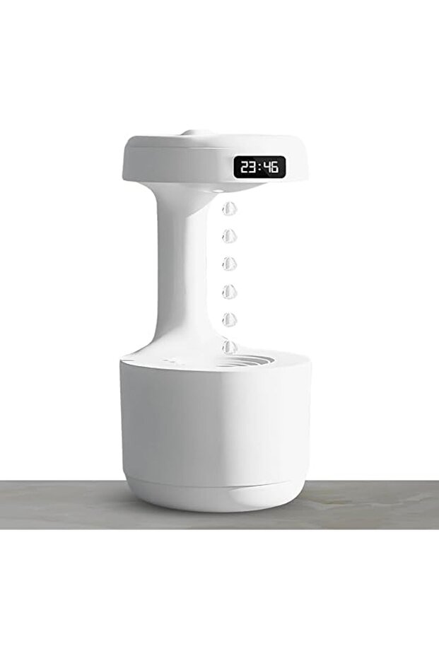 Anti-Gravity Cool Mist Humidifier with Reverse Water Flow Effect – Ultrasonic Aroma Diffuse
