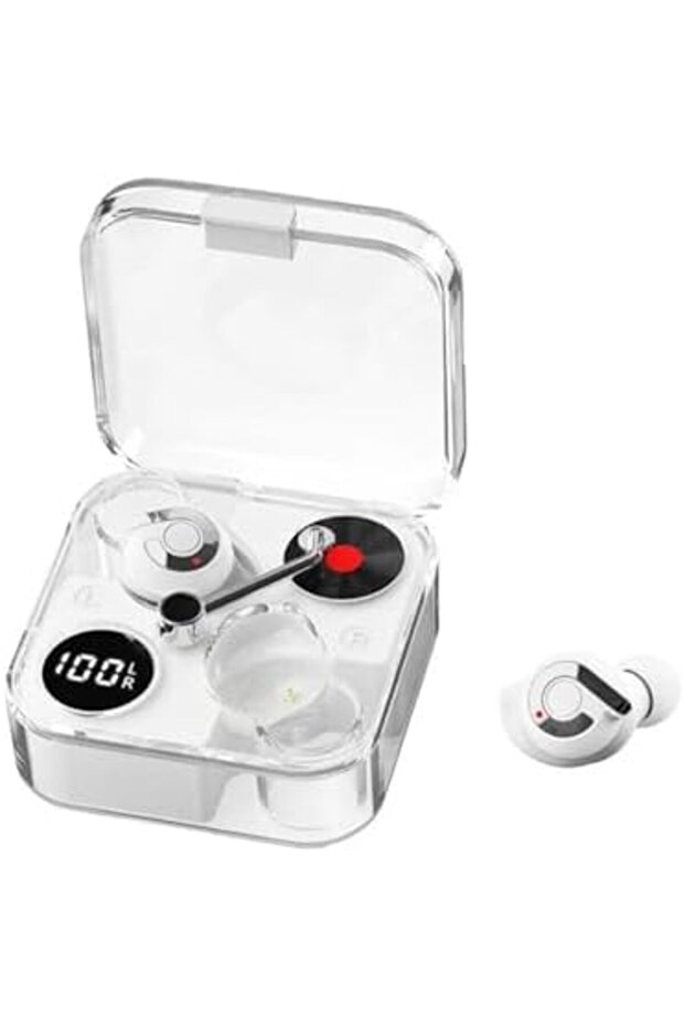 True Wireless Earbuds with HD Microphone, 40H Playtime, Bluetooth 5.1, Extra Bass, Noise Redu