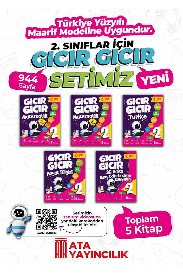 2. Sınıf Gıcır Gıcır 5'li Set - 1