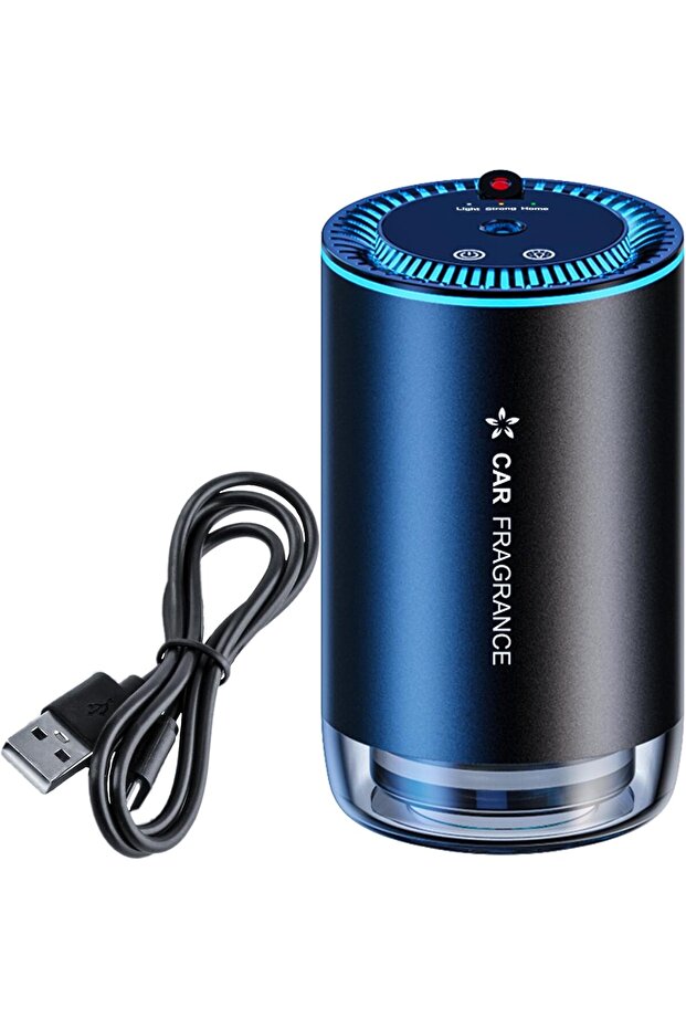 Car Diffuser USB Mini Humidifier Ultrasonic Essential Oil Diffuser with Cool Mist, 7 Color LE