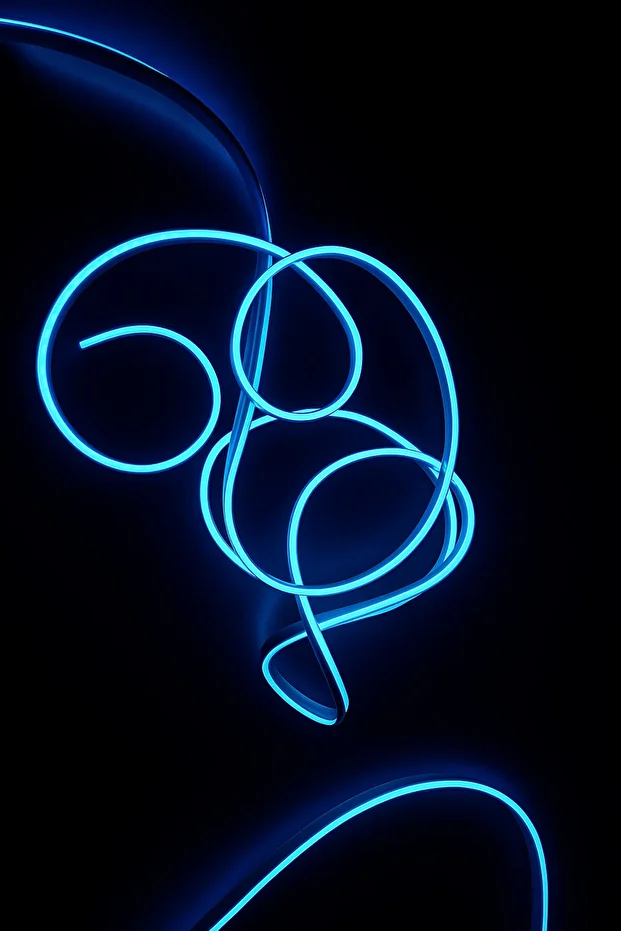 Neon Led Buz Mavisi 3 Metre Tak Çalıştır - 3