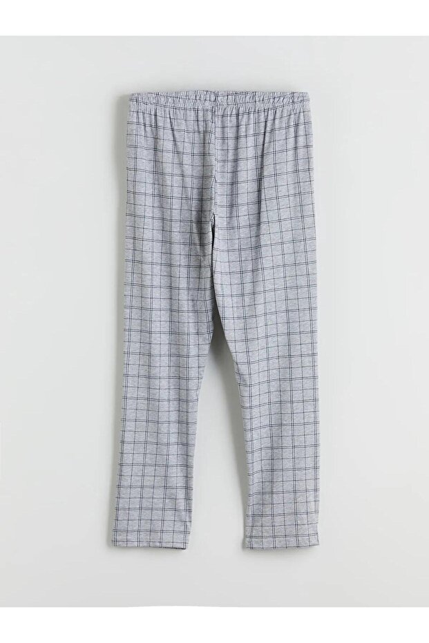 Standart Kalıp Ekose Erkek Pijama Alt (W5) - 2