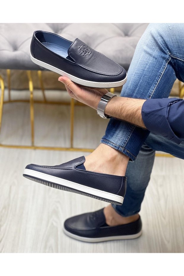 Soft Genuine Leather Eva Sole Daily Men's Casual Shoes