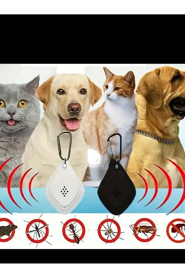KEDİ KÖPEK İÇİN SES DALGALI BİT KOVUCU CİHAZ - 1