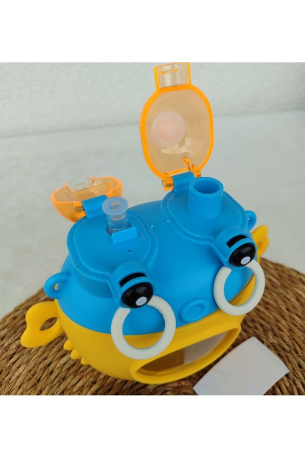 School Flask with Crab Figure 750 ml Double Drinking 1 Pc - 2
