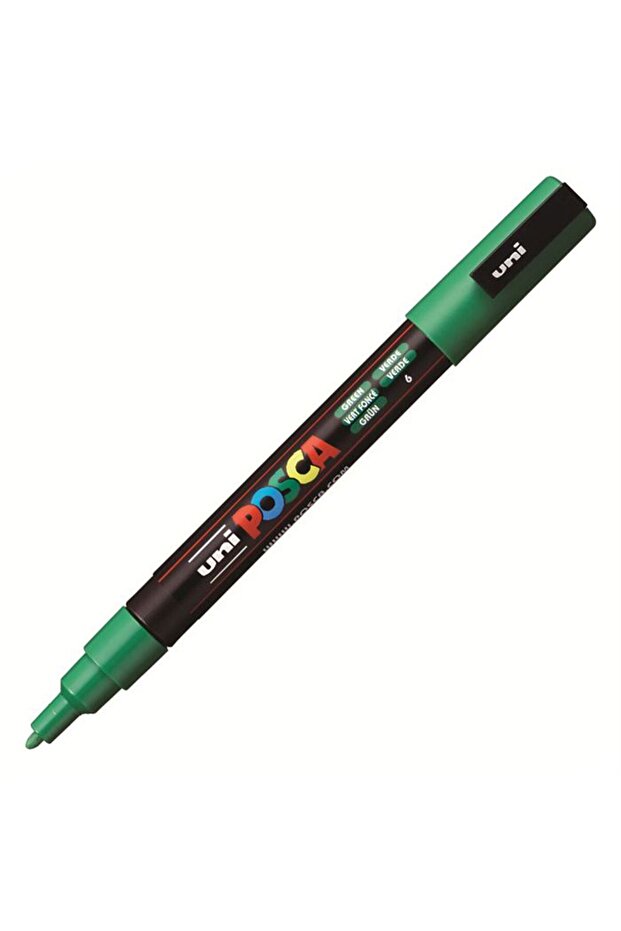 علامة الملصقات POSCA PC-3M 09-1.3 أخضر