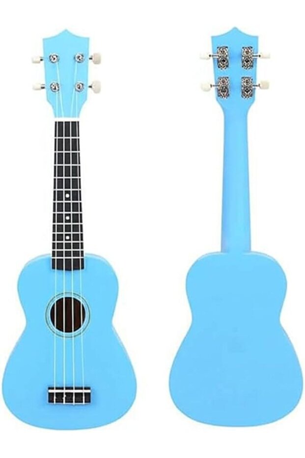 21" Soprano Ukulele Starter Kit for Beginners, Kids & Adults -Blue