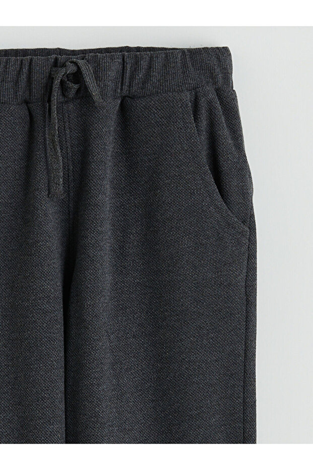 Beli Lastikli Erkek Çocuk Jogger Eşofman Altı - 3